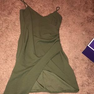 Army green dress